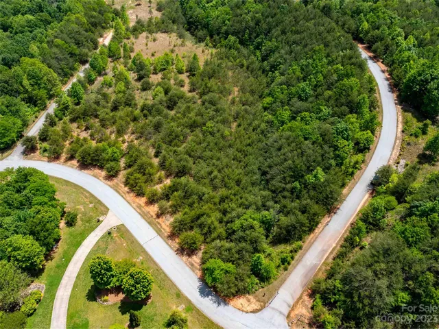 a view of a yard with plants