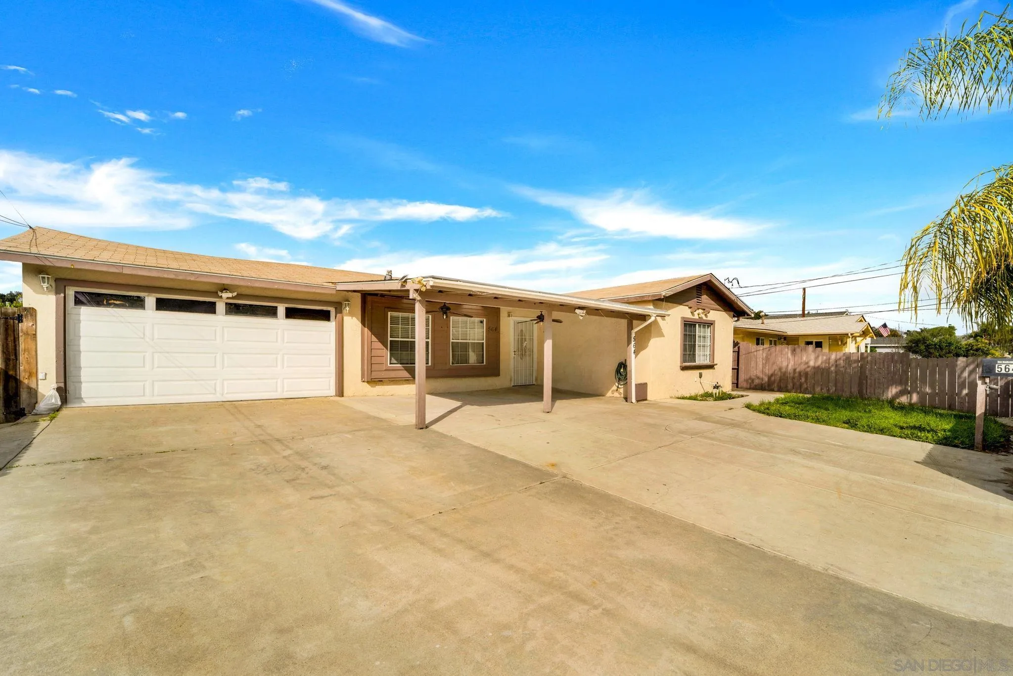 564 Broadview Street Spring Valley, CA 91977 - Photo 47 of 53 a front view of a house with a garage