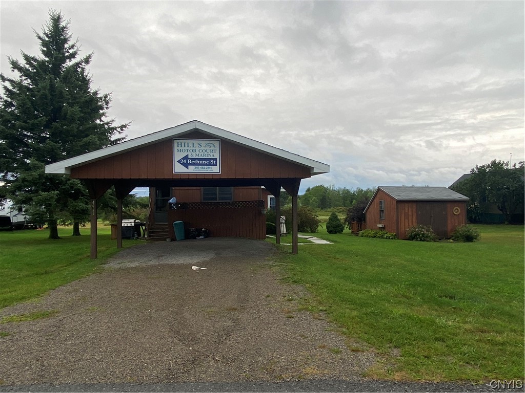 42789 Shaws, Unit 4 Alexandria Bay, NY 13607 - Photo 10 of 32 Carport