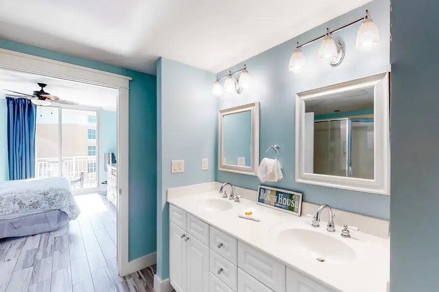 1110 Santa Rosa Boulevard, Unit A413 Fort Walton Beach, FL 32548 - Photo 24 of 90 A413 Master bathroom double vanity