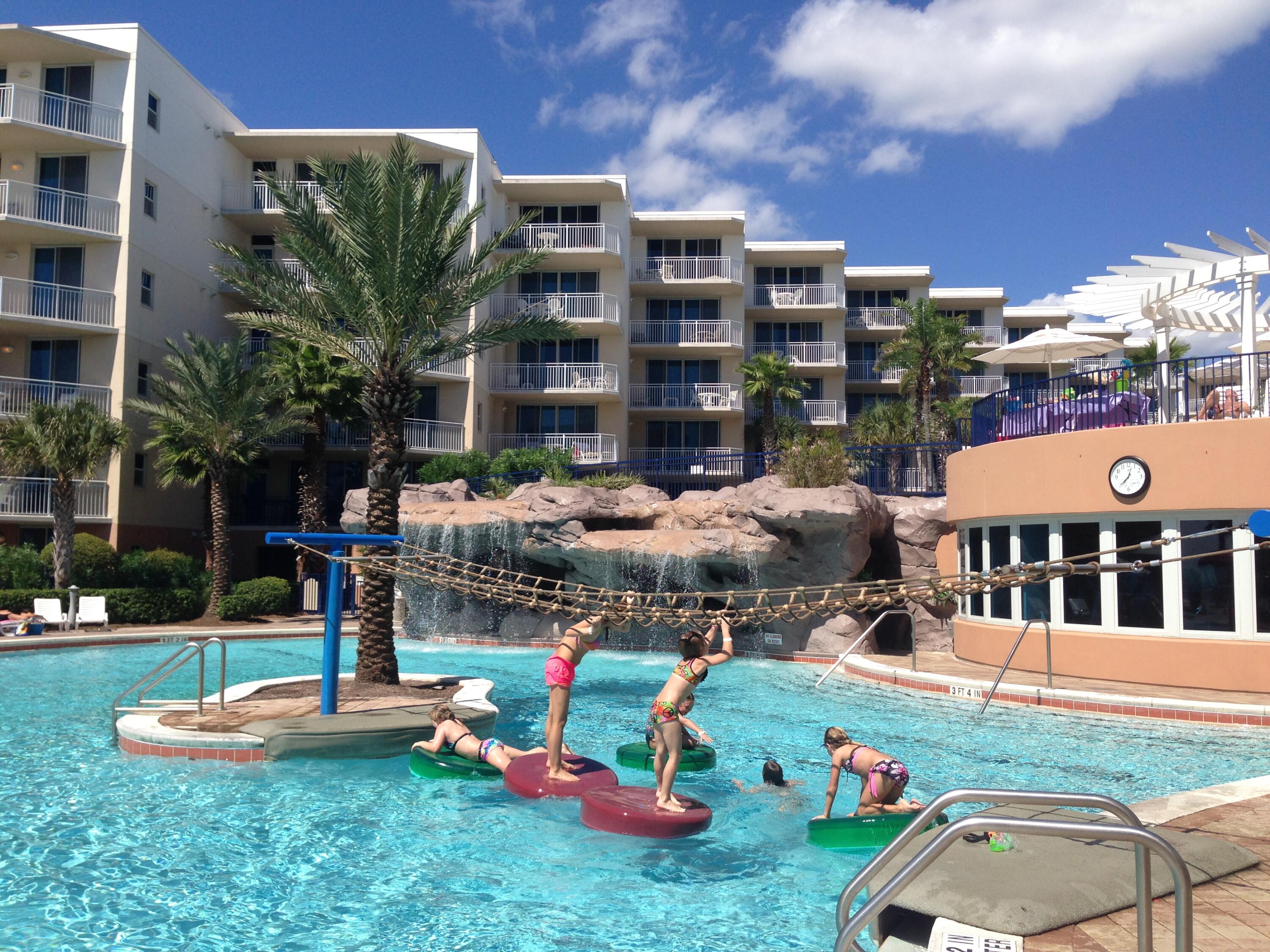 1110 Santa Rosa Boulevard, Unit A413 Fort Walton Beach, FL 32548 - Photo 73 of 90 Lower pooldeck lily pads in pool