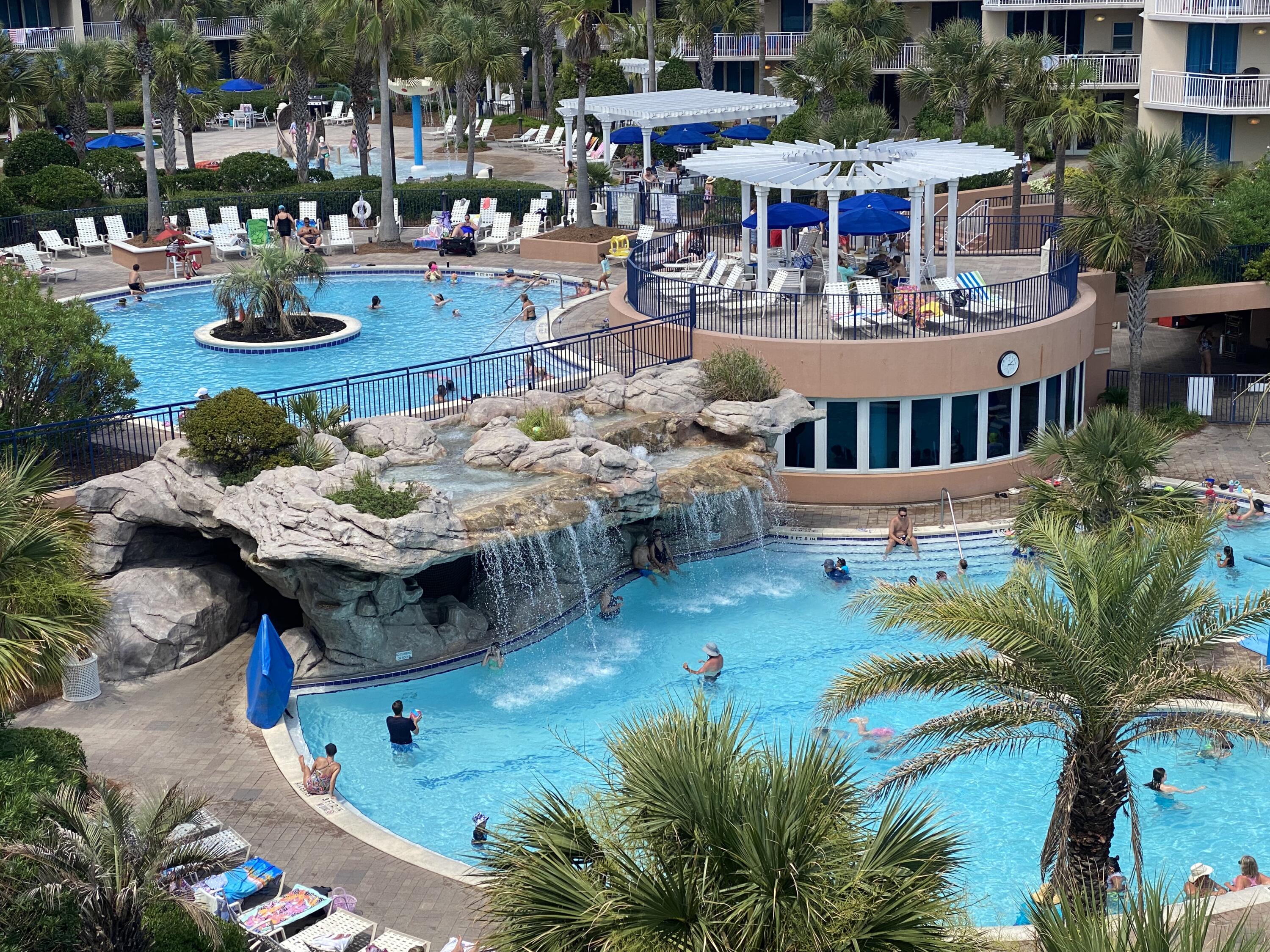 1110 Santa Rosa Boulevard, Unit A413 Fort Walton Beach, FL 32548 - Photo 76 of 90 Upper & Lower pool 10' waterfall