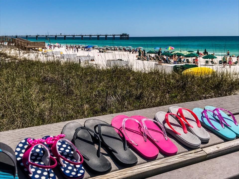 1110 Santa Rosa Boulevard, Unit A413 Fort Walton Beach, FL 32548 - Photo 80 of 90 Shoe station on the beach