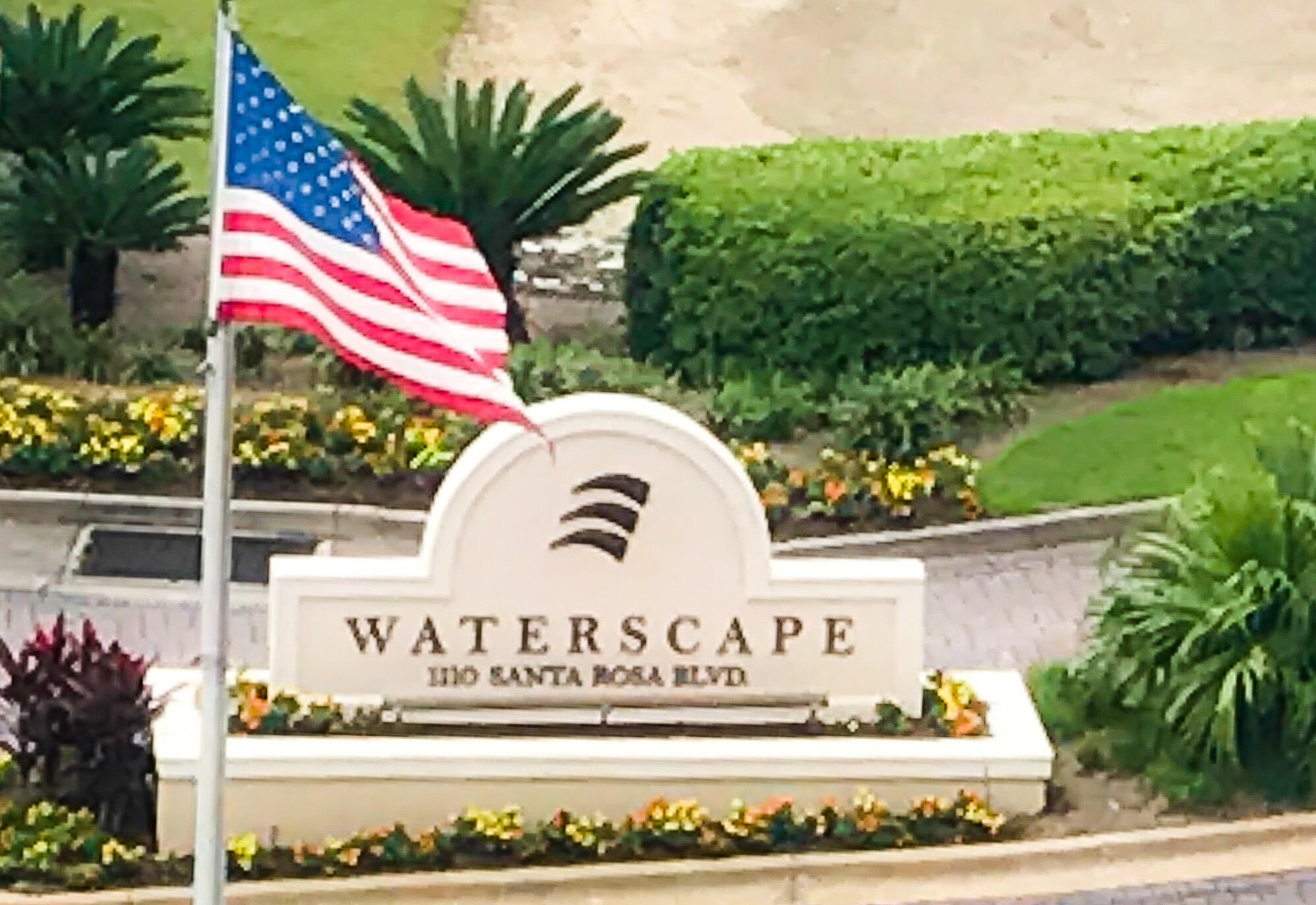 1110 Santa Rosa Boulevard, Unit A413 Fort Walton Beach, FL 32548 - Photo 90 of 90 WSC entry flag by street