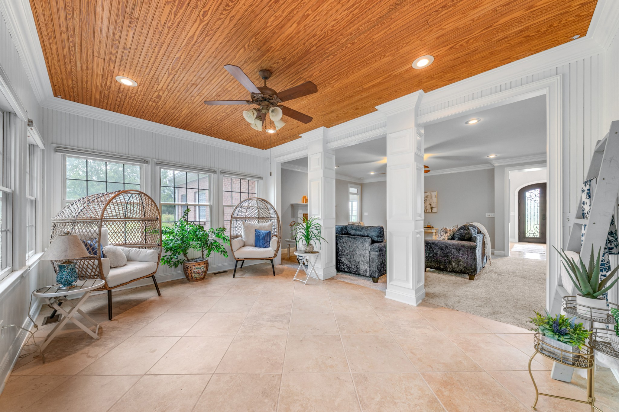 3895 Ostella Road Lewisburg, TN 37091 - Photo 40 of 100 a view of a livingroom with furniture and a ceiling fan
