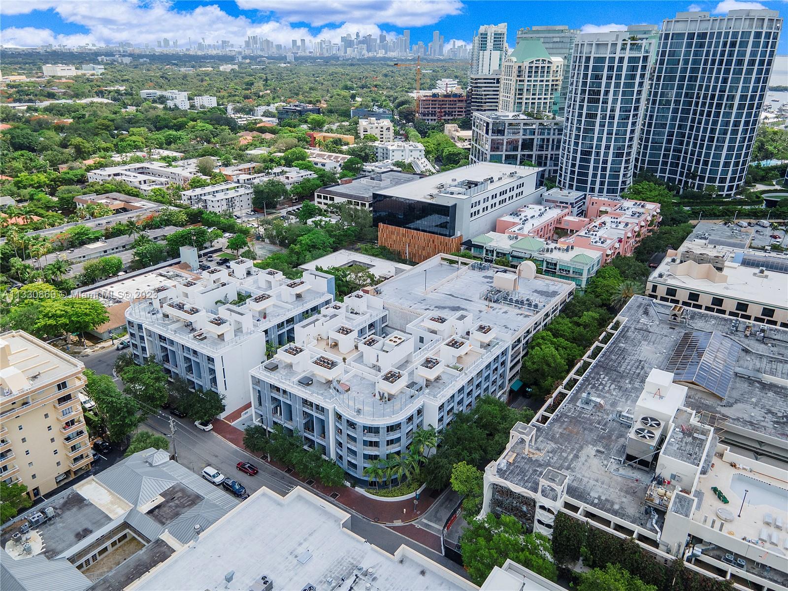 3339 Virginia Street, Unit PH26 Miami, FL 33133 - Photo 2 of 19 an aerial view of multiple house