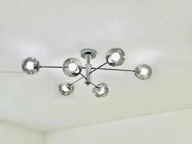 an empty room with closet