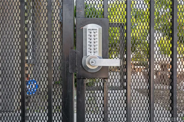 a view of a door front of a house