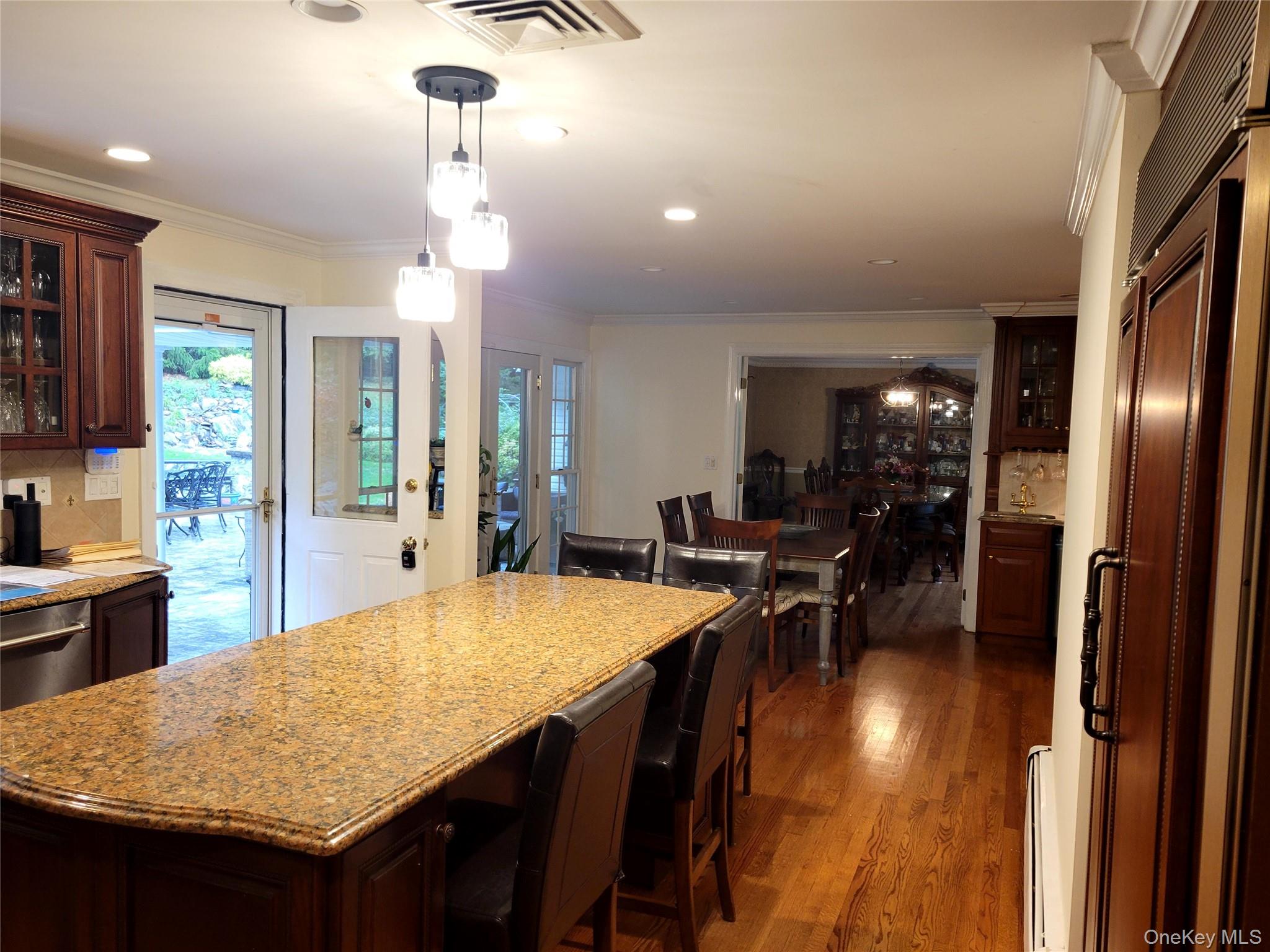 51 Bay Road Huntington Bay, NY 11743 - Photo 12 of 42 a dining table chair and refrigerator