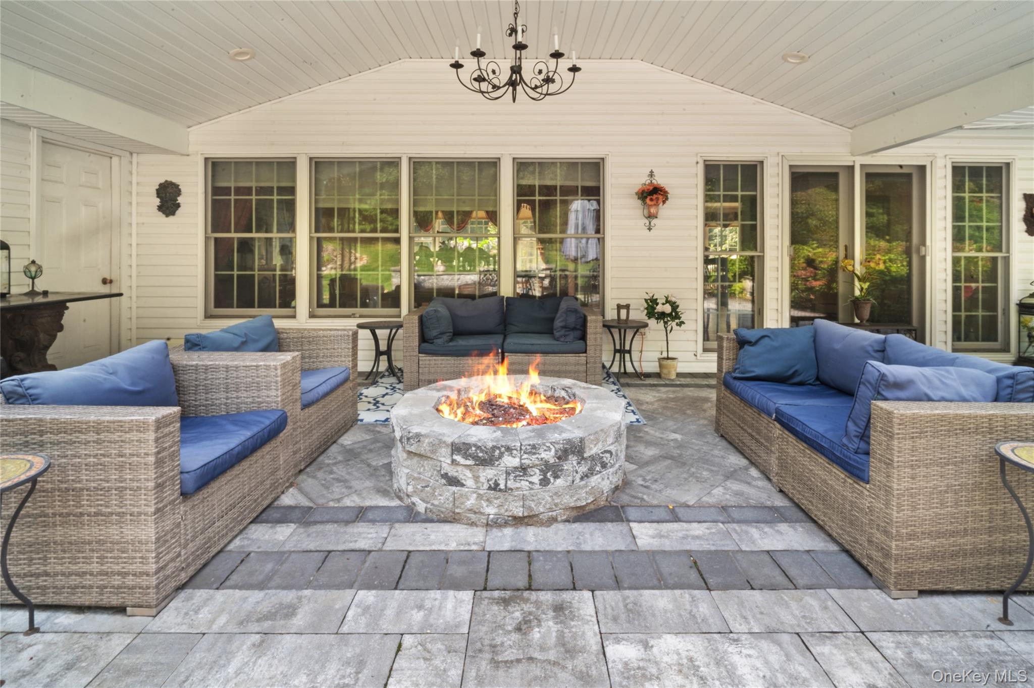 51 Bay Road Huntington Bay, NY 11743 - Photo 29 of 42 a living room with furniture and a large window