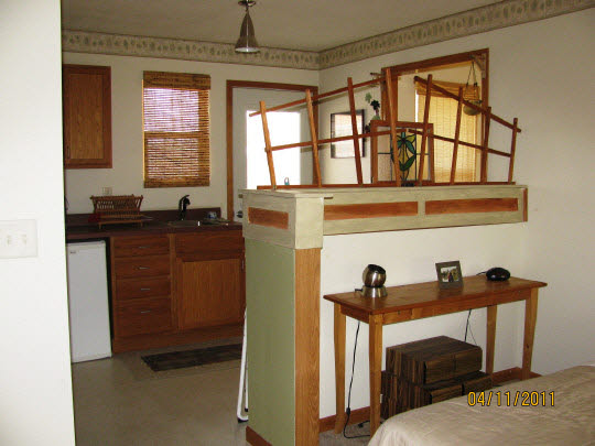 2294 Drexel Road Davis, IL 61019 - Photo 10 of 11 a view of a workspace with furniture and a window