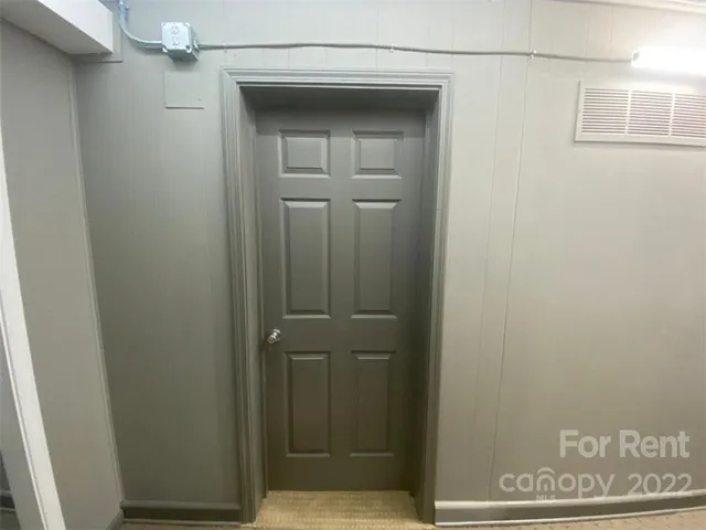 a view of front door