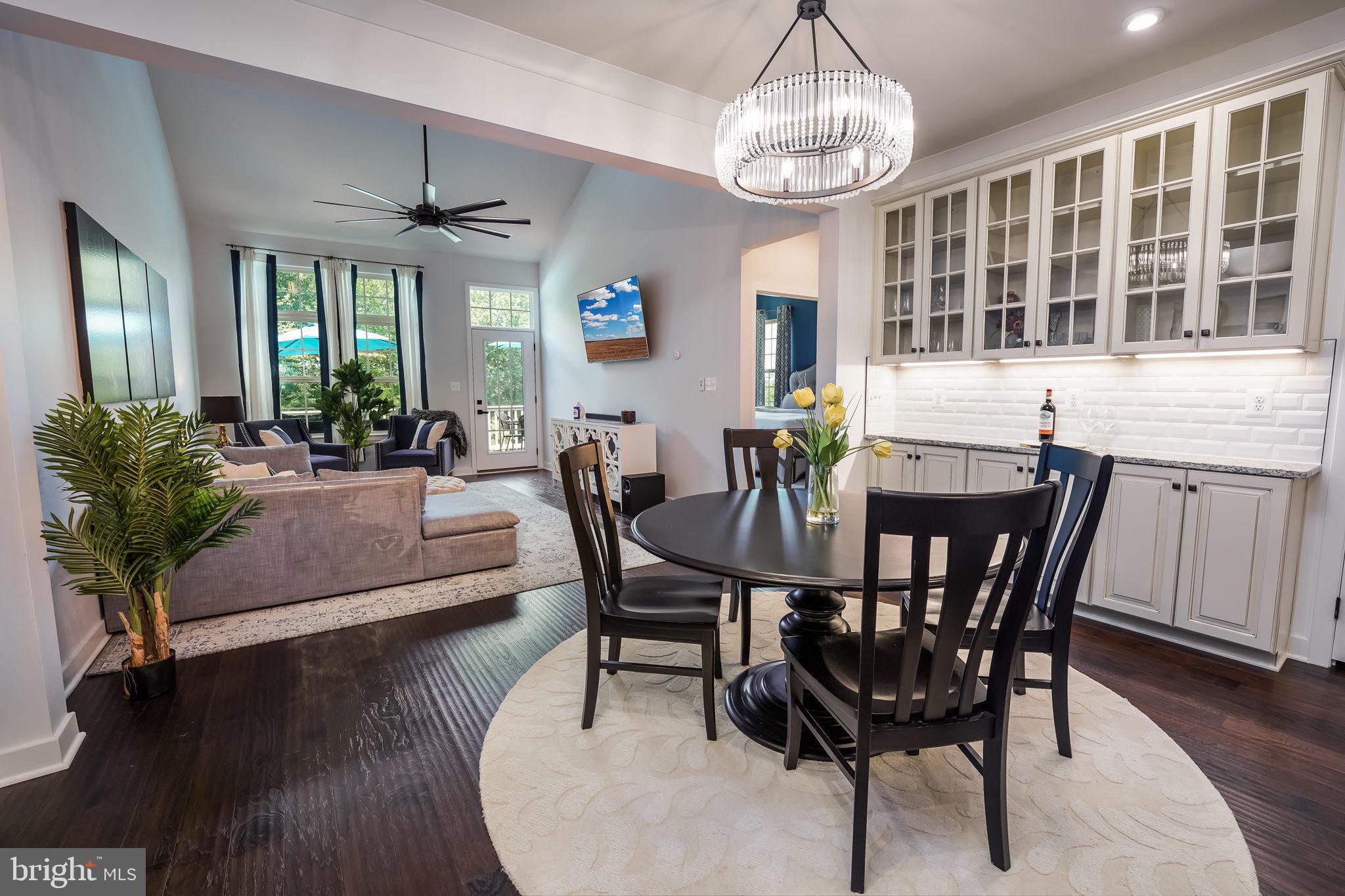 18216 Red Mulberry Road Dumfries, VA 22026 - Photo 6 of 67 custom lighting, built-in w/glass front cabinets,