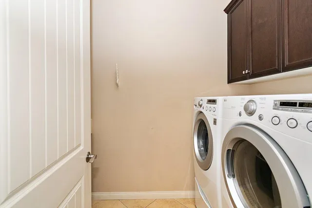 a view of washer and dryer