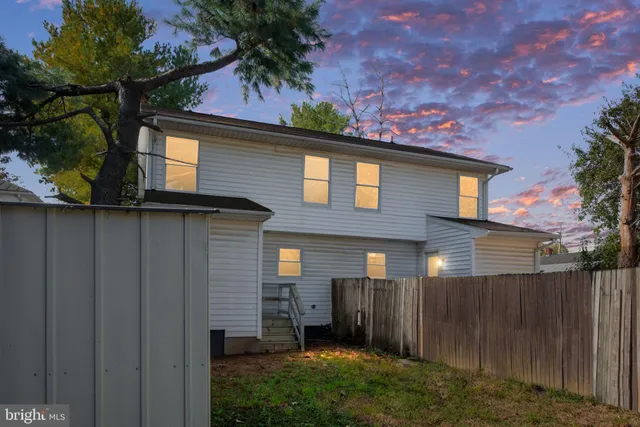 a view of outdoor space with seating space