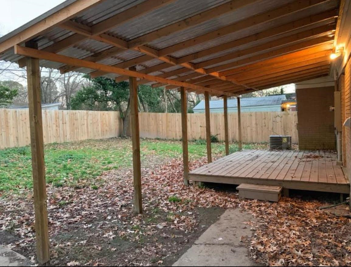 766 Buck Street Memphis, TN 38111 - Photo 10 of 12 a view of a backyard with sitting area