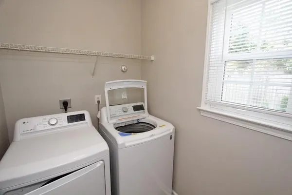 a room with storage and utility