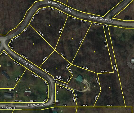 1 Bill West Road Ten Mile, TN 37880 - Photo 3 of 3 CRS-Data-Property-Map-for-1249-Maple-Gro
