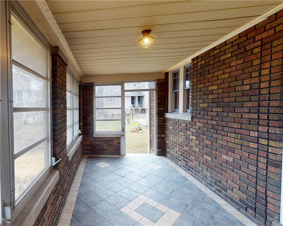 322 1st Street Butler, PA 16001 - Photo 24 of 28 Covered Rear Porch