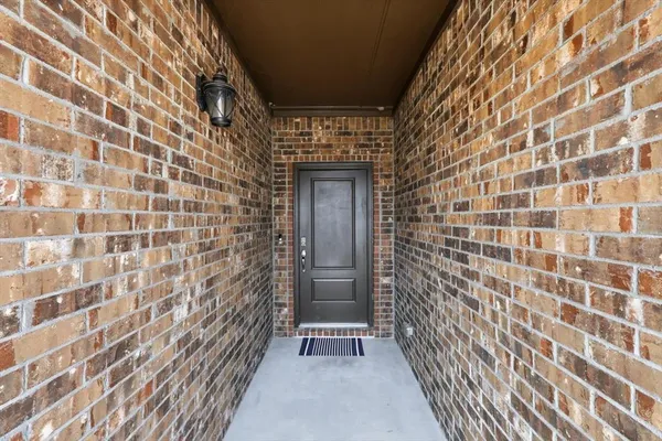 walk in front of door