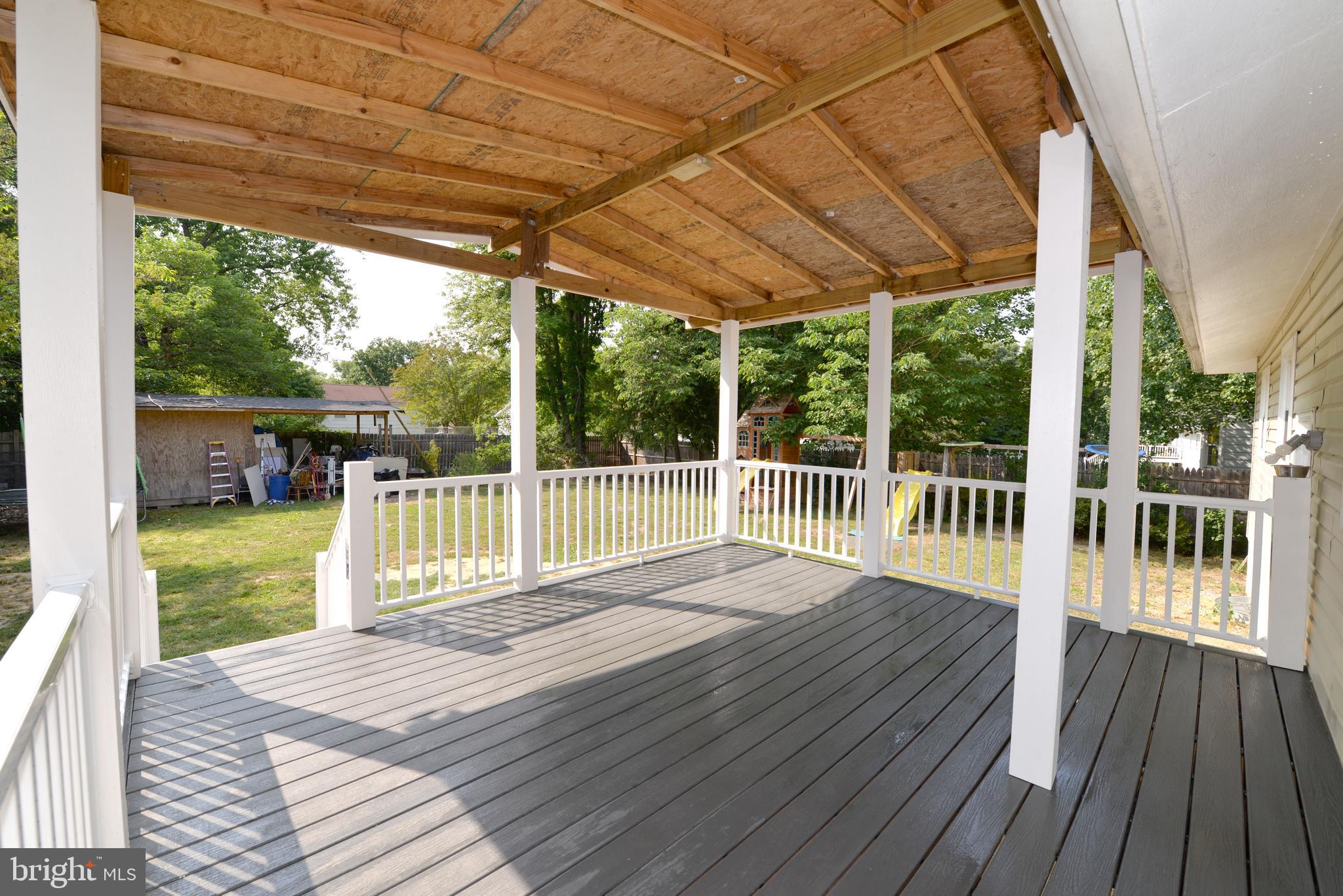 10807 Old Fort Road Fort Washington, MD 20744 - Photo 21 of 25 Spacious covered deck