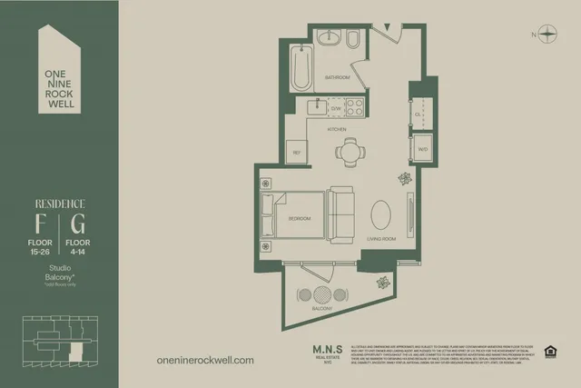 $3,351 | 19 Rockwell Place, Unit 17F | Fort Greene