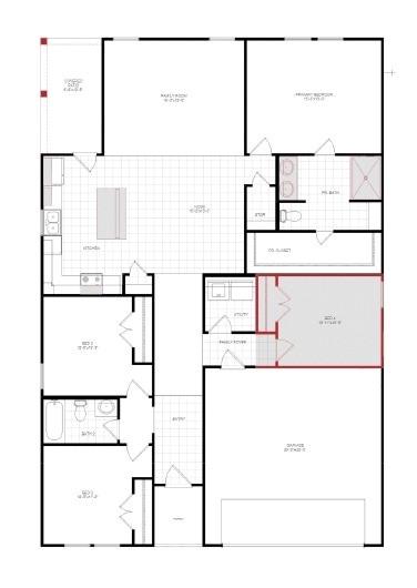 625 Godley Ranch Godley, TX 76044 - Photo 38 of 38 625 Godley Ranch floor plan