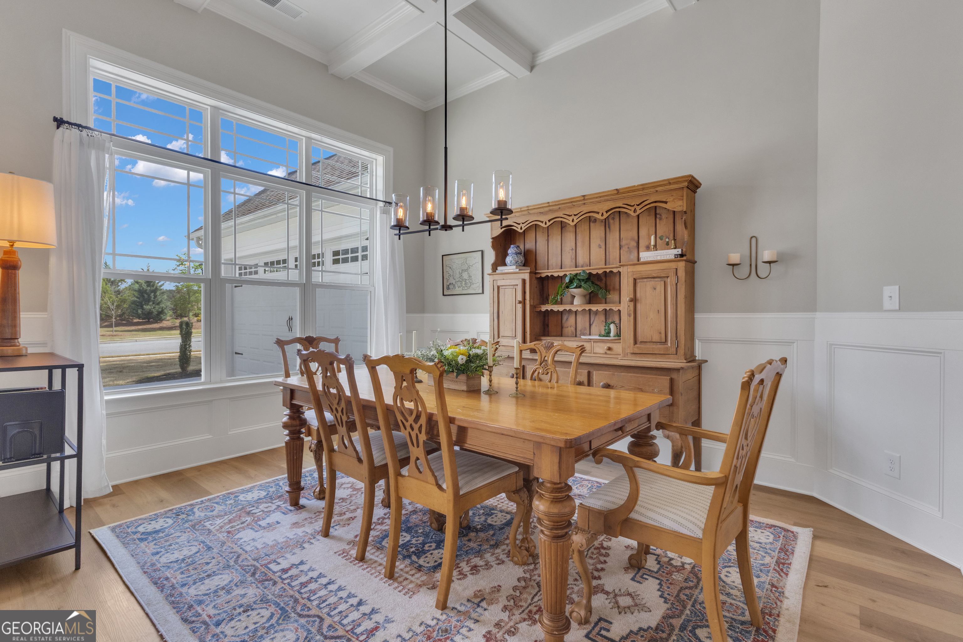 50 Cushing Street Senoia, GA 30276 - Photo 4 of 72 a view of a dining room with furniture and wooden floor