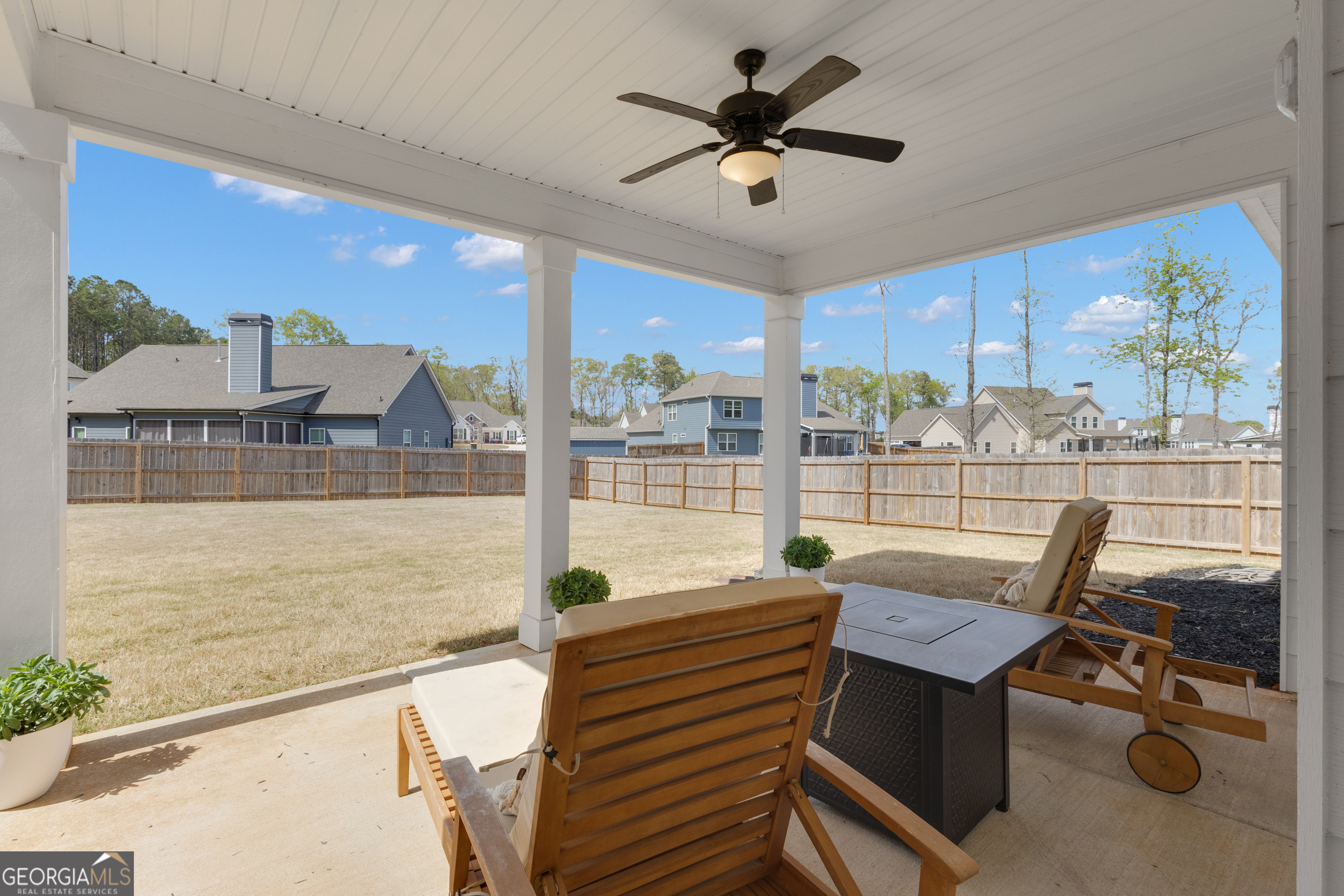 50 Cushing Street Senoia, GA 30276 - Photo 50 of 72 a view of a dining room with furniture window and outside view