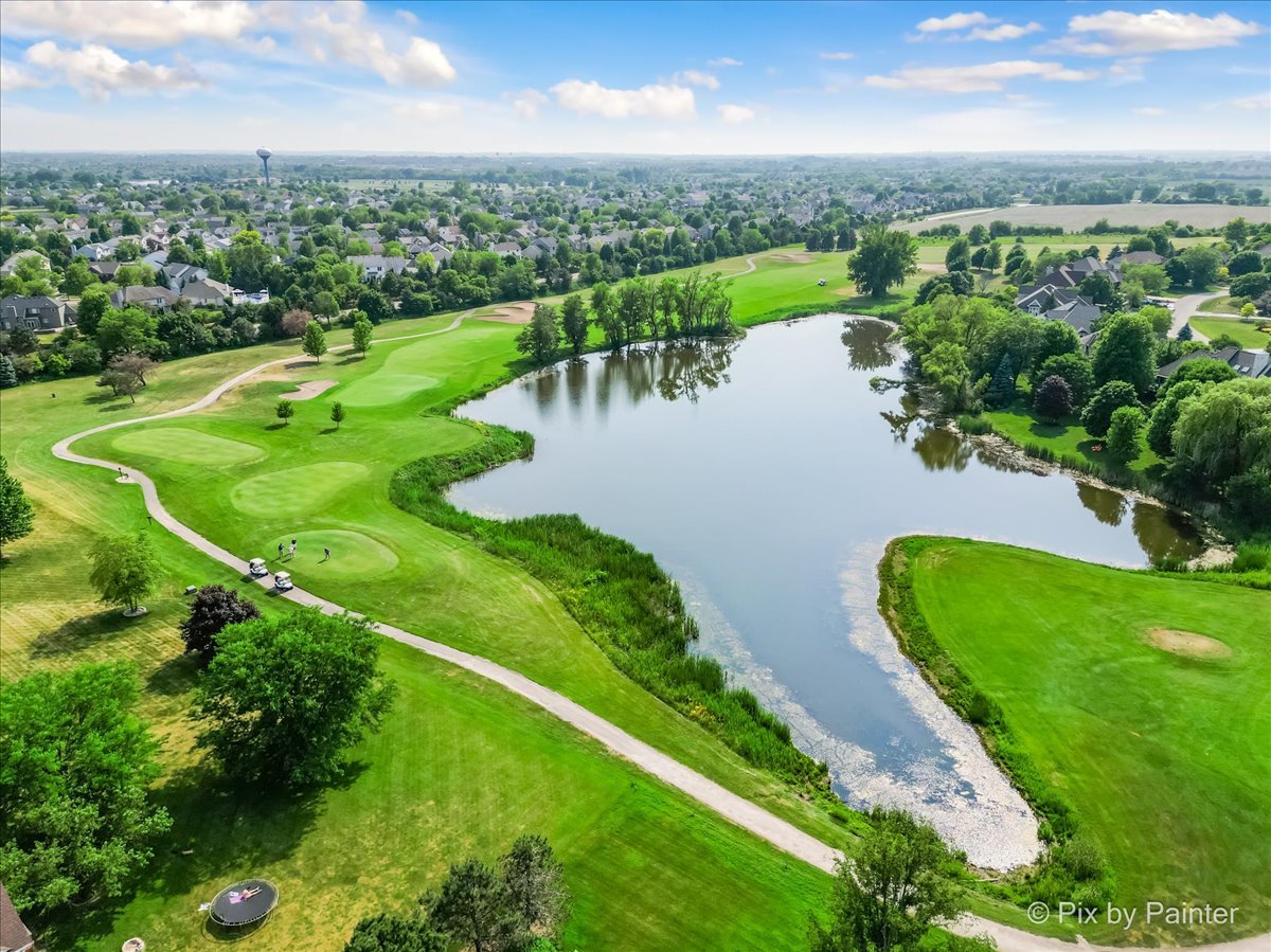 8475 Watson Circle Lakewood, IL 60014 - Photo 8 of 49 an aerial view of a city