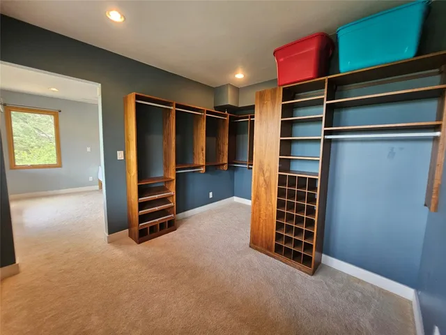 a view of a street from a balcony