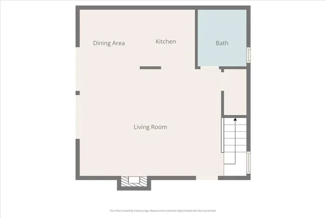 a picture of a room with a floor plan