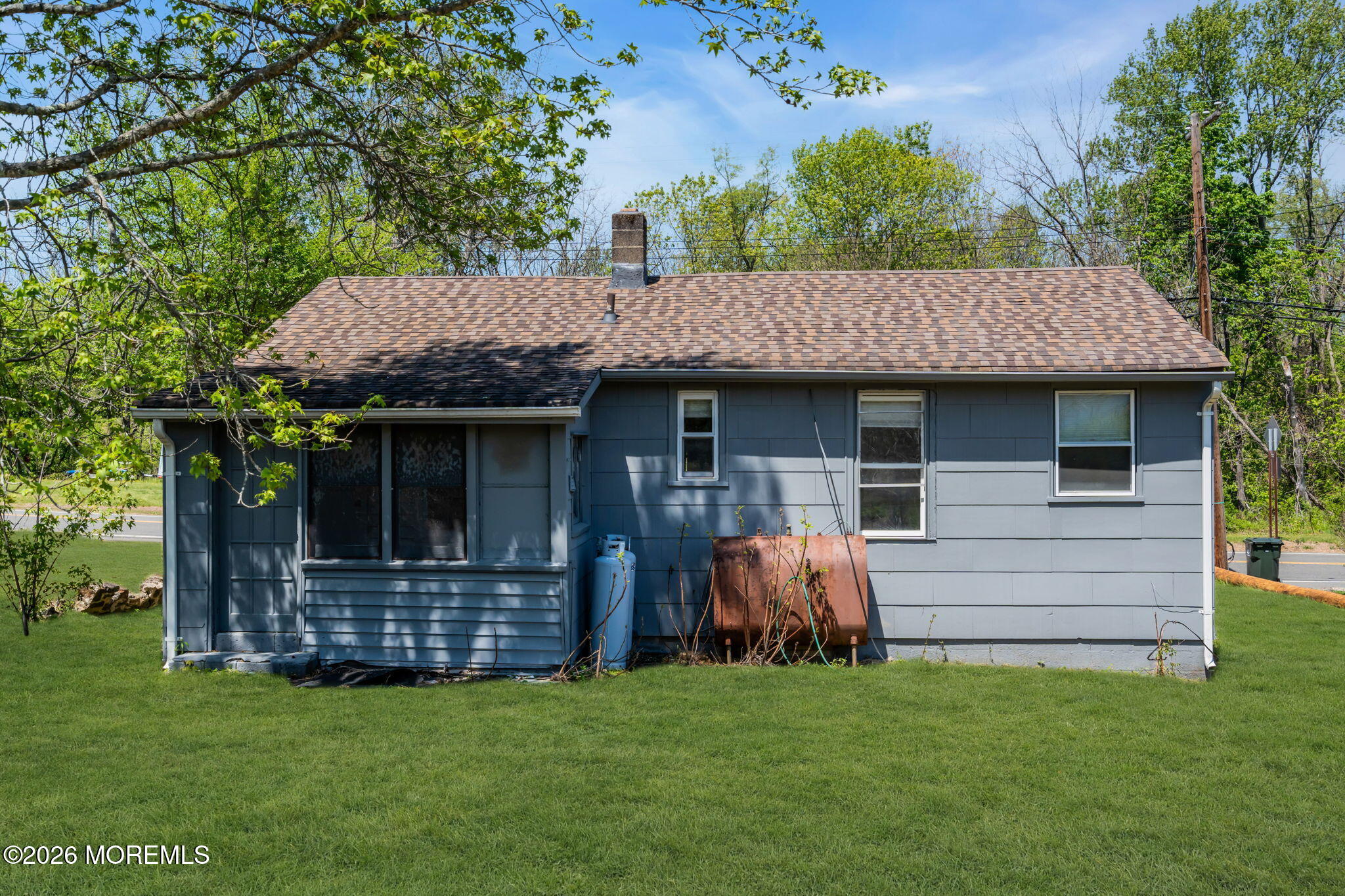 9 Arneytown-Hornerstown Road Cream Ridge, NJ 08514 - Photo 57 of 58 a view of a house with a garden and deck