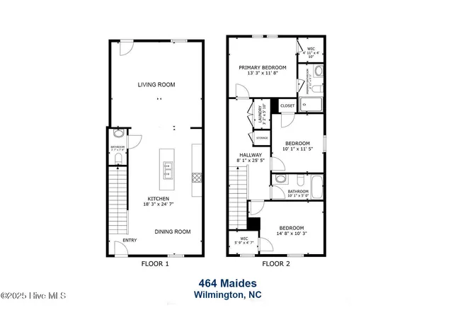 $1,900 | 464 Maides Avenue, Wilmington, NC 28405