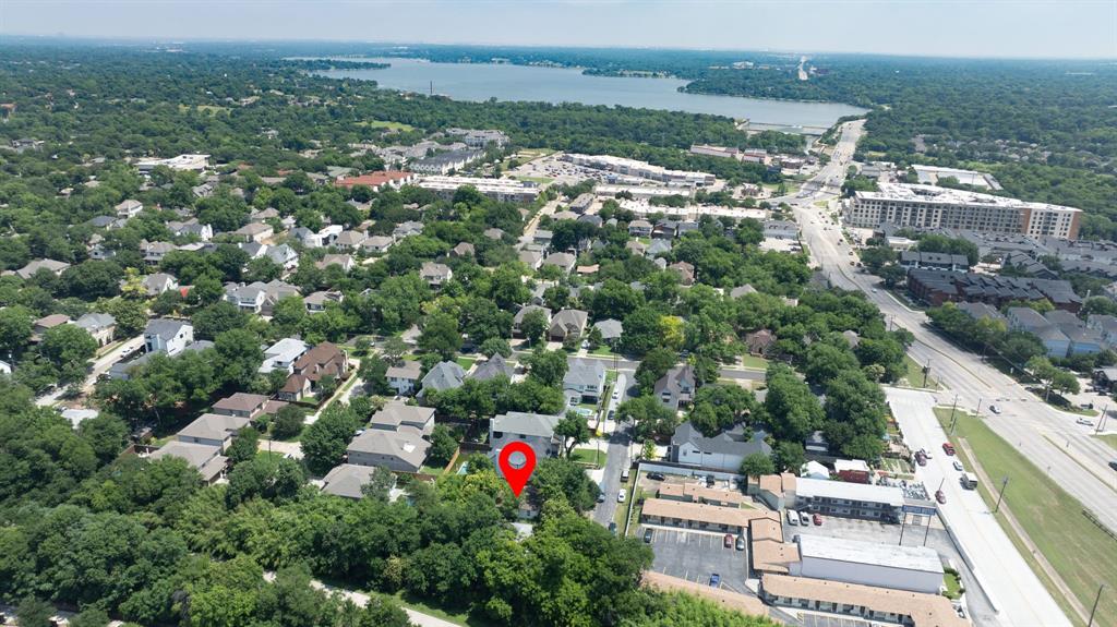 1805 Lucerne Street Dallas, TX 75214 - Photo 5 of 10 an aerial view of residential houses with outdoor space and trees