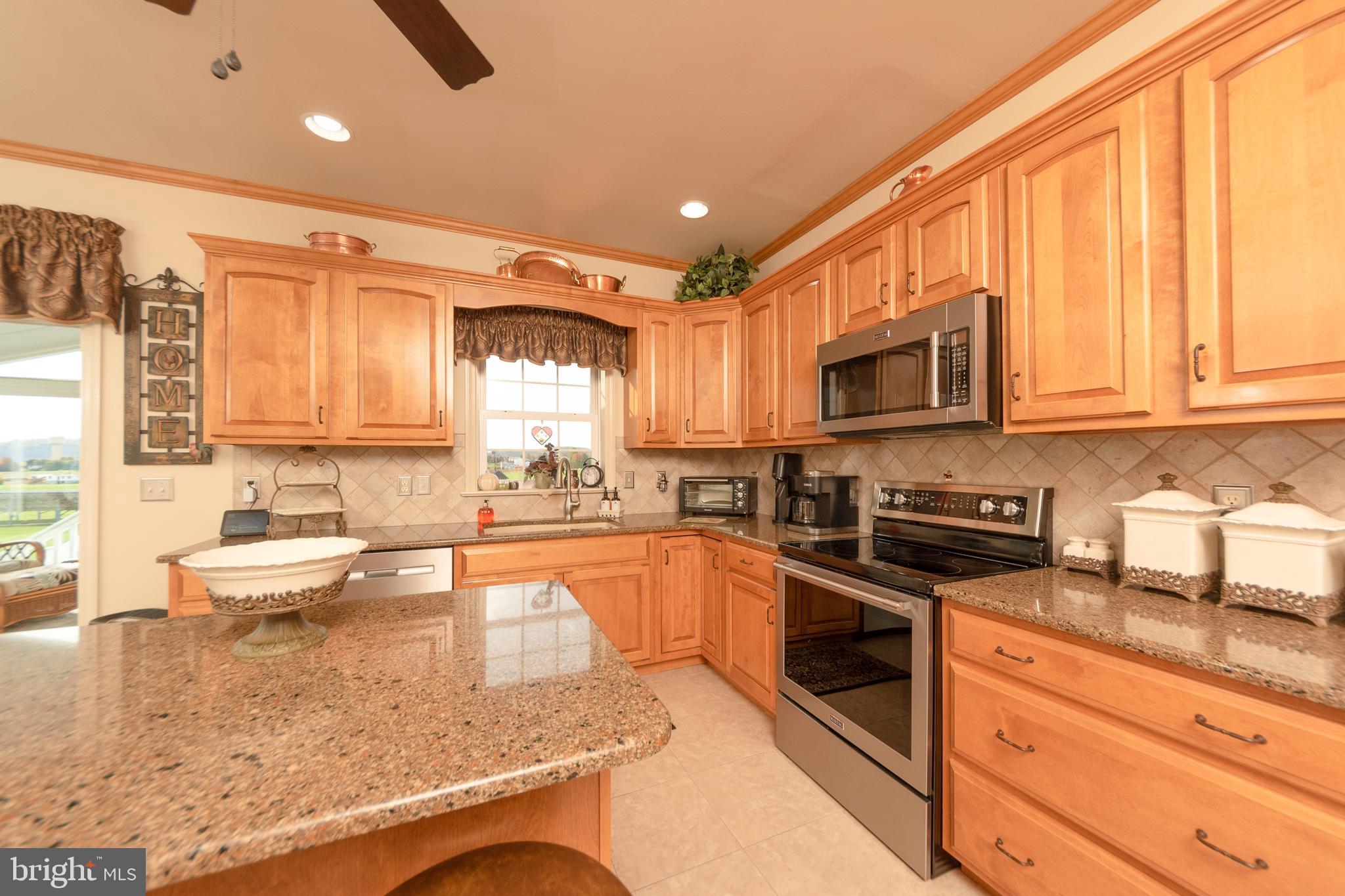 223 Rock Point Road Marietta, PA 17547 - Photo 11 of 63 Quartz countertops & Italian ceramic backsplash.