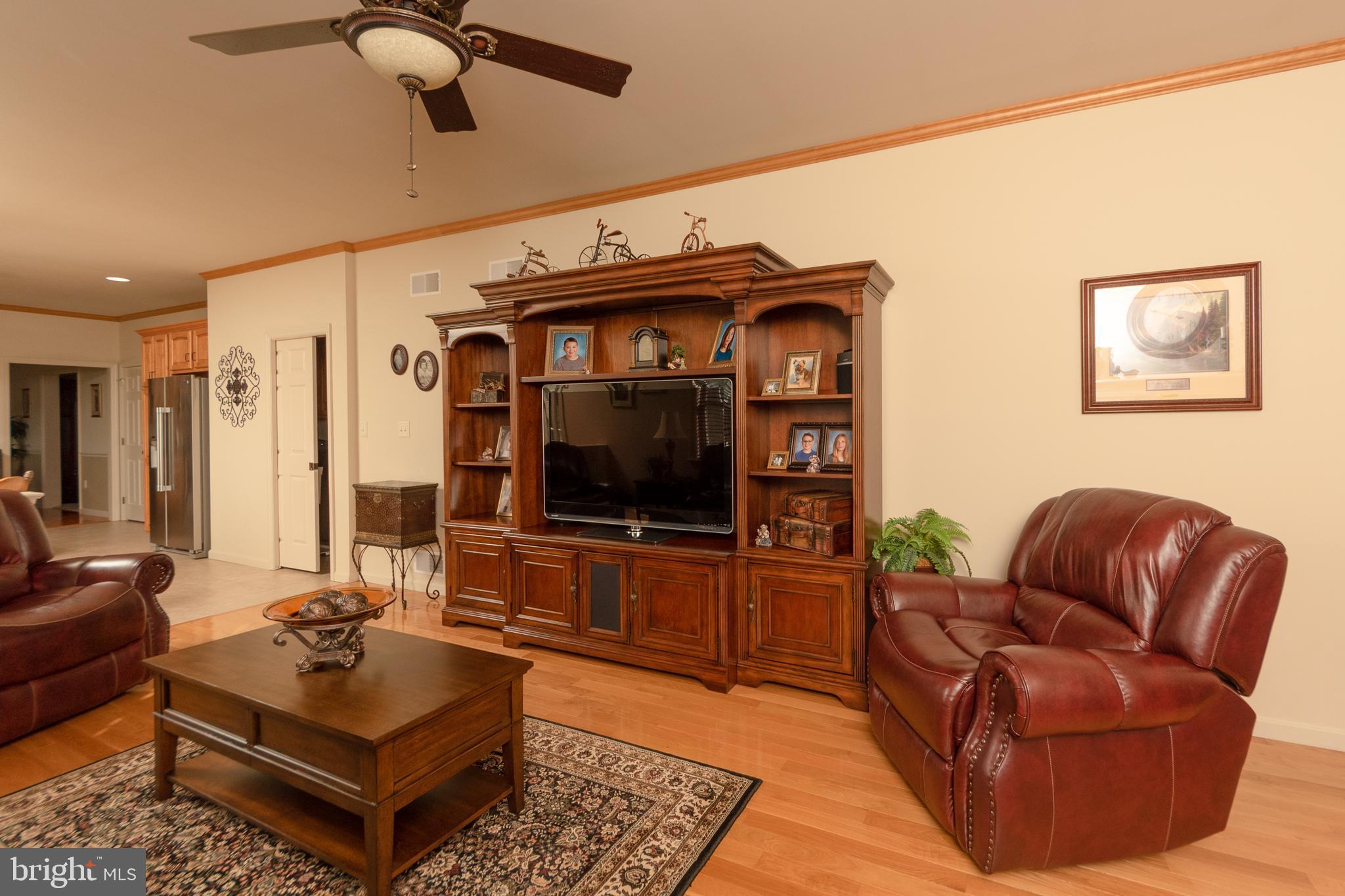 223 Rock Point Road Marietta, PA 17547 - Photo 14 of 63 Spacious Family Room, with hardwood flooring.