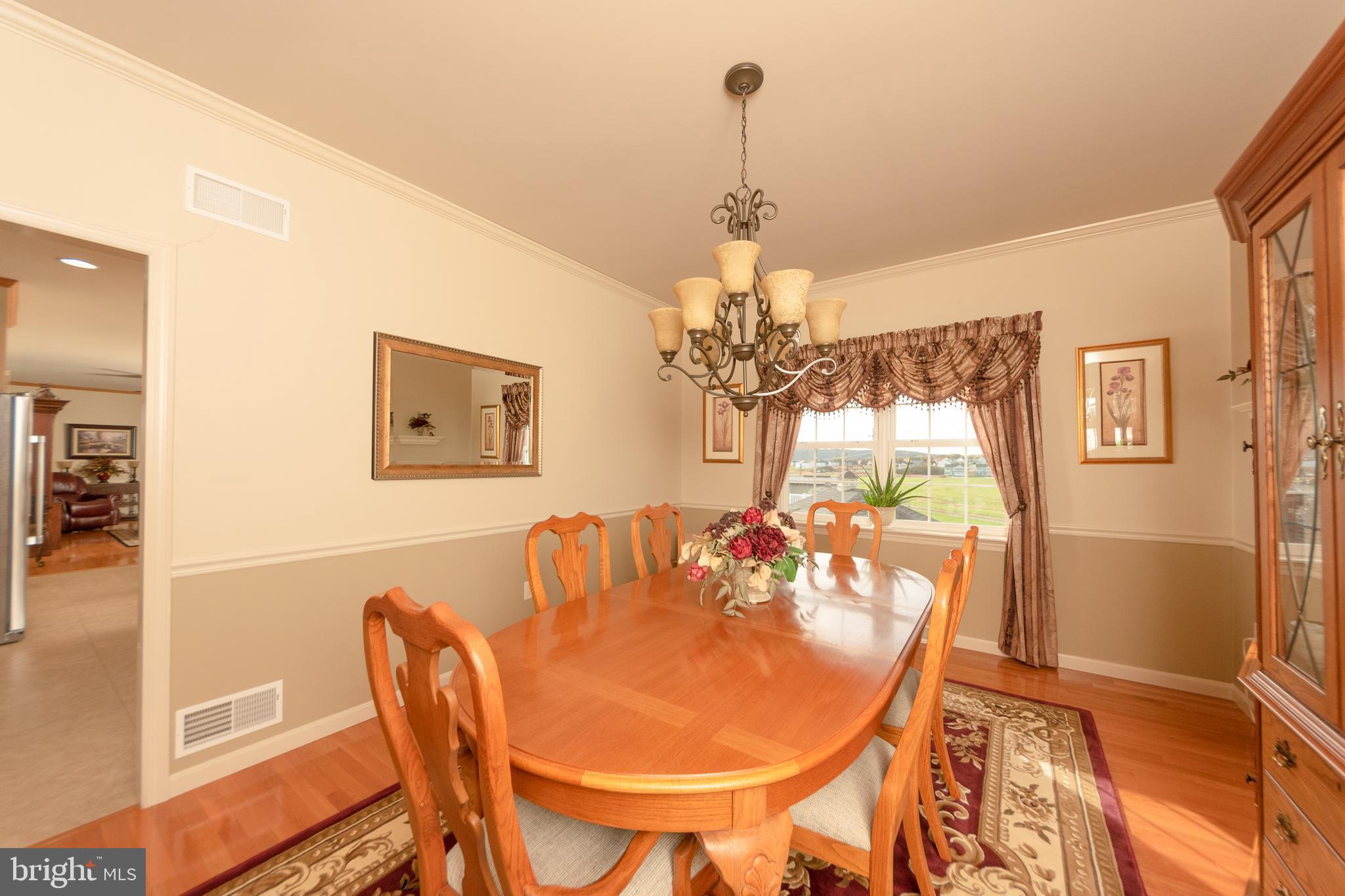 223 Rock Point Road Marietta, PA 17547 - Photo 7 of 63 Dining Room with beautiful Chandelier.