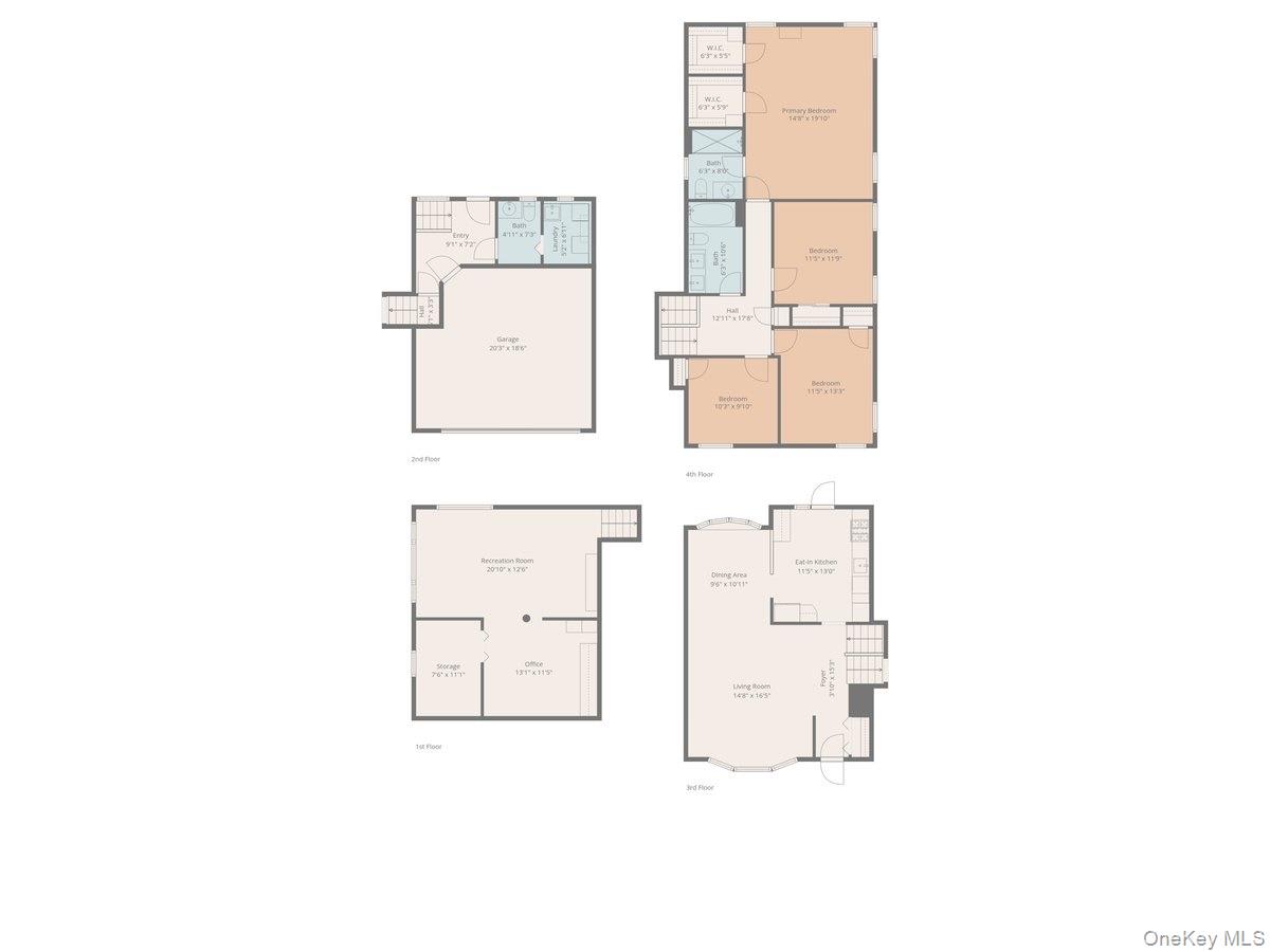 61 Winthrop Road Plainview, NY 11803 - Photo 37 of 37 a picture of floor plan