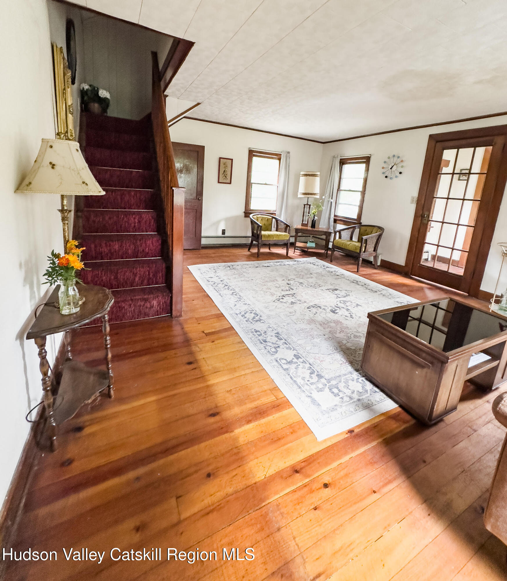 4359 County Route 81 Greenville, NY 12083 - Photo 15 of 26 a living room with furniture and wooden floor