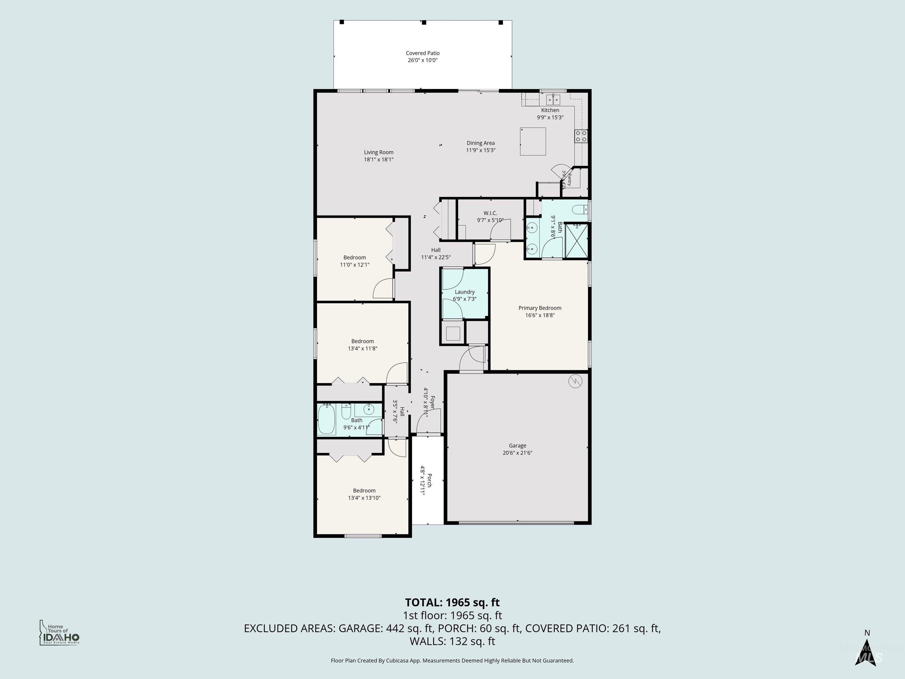12744 West Fig Street Boise, ID 83713 - Photo 34 of 34 Floor plan