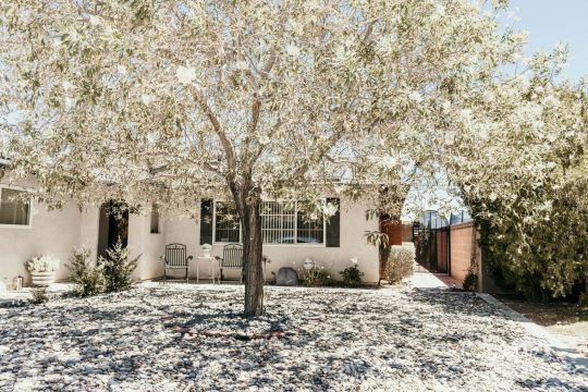 428 Peg Street Ridgecrest, CA 93555 - Photo 5 of 29 a front view of a house with a yard