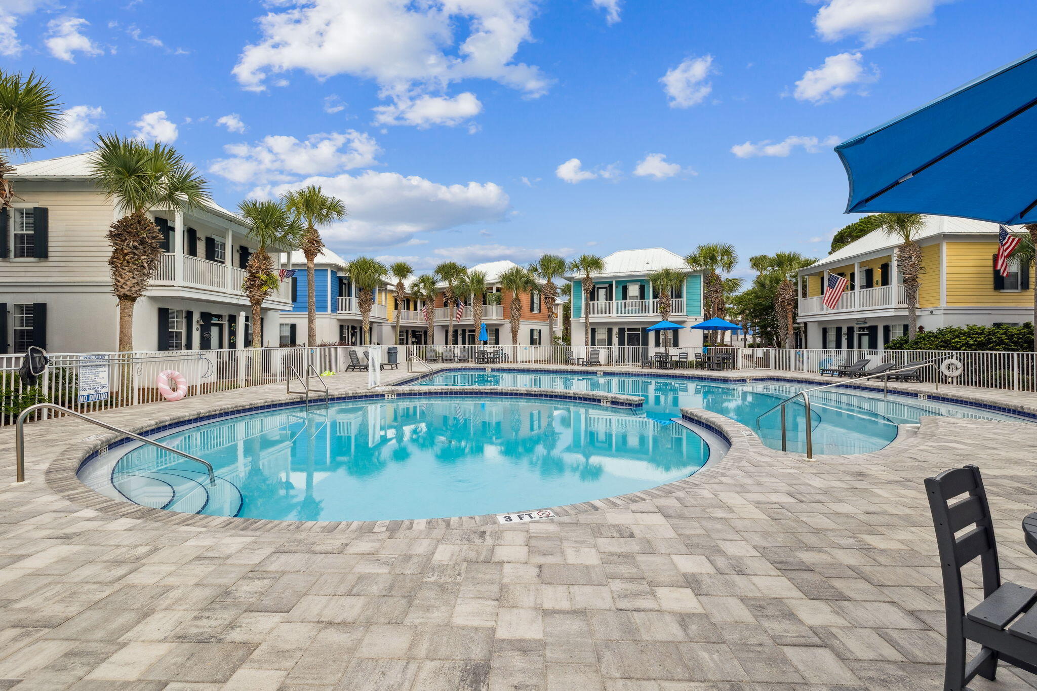 198 Somerset Bridge Road, Unit 114 Santa Rosa Beach, FL 32459 - Photo 27 of 28 a view of a swimming pool with a patio