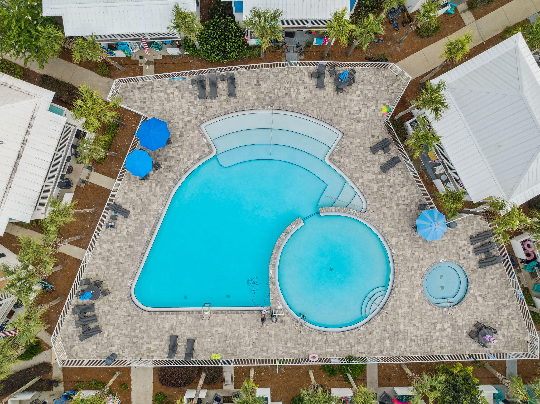 198 Somerset Bridge Road, Unit 114 Santa Rosa Beach, FL 32459 - Photo 28 of 28 an aerial view of a house with swimming pool