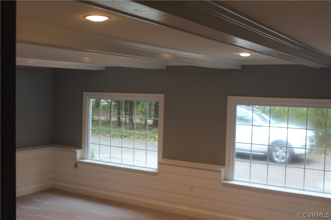 13621 Thorngate Road Midlothian, VA 23113 - Photo 16 of 46 a view of an empty room with wooden floor and a window