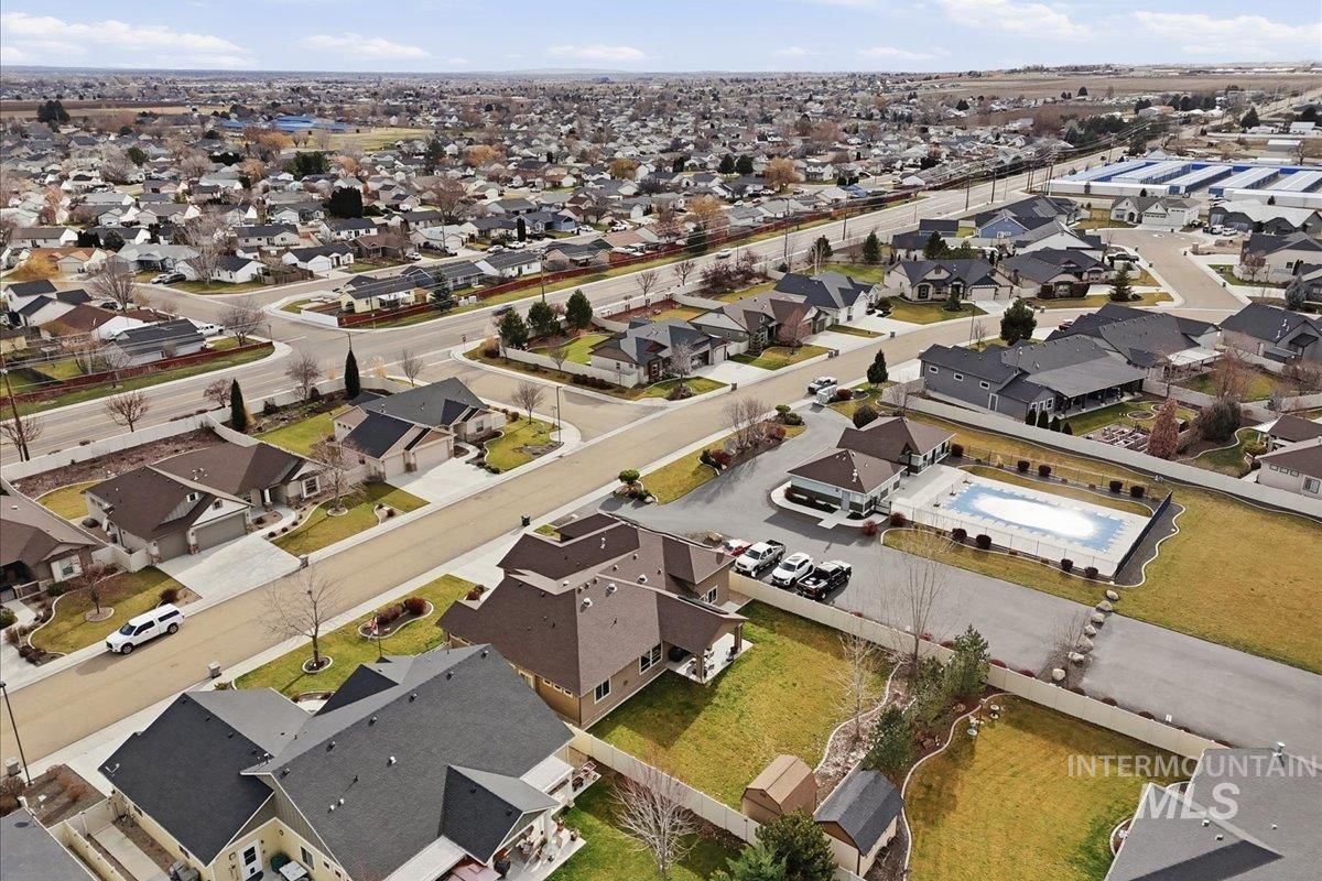 4604 Middlesboro Way Caldwell, ID 83607 - Photo 39 of 43 Aerial overview of property's location featuring nearby suburban area