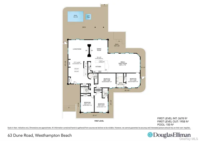 $8,950,000 | 63-65 Dune Road, Quogue, NY 11959