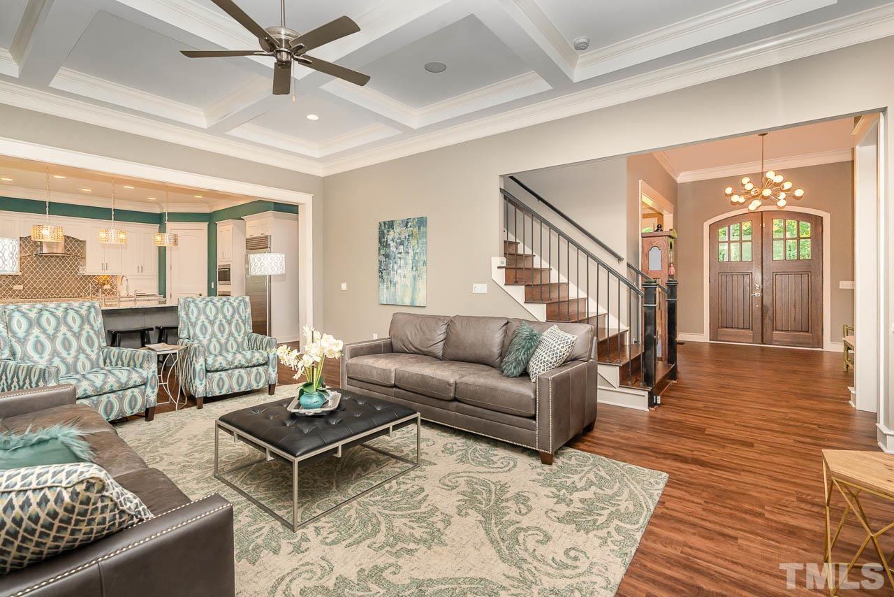 8615 Oneal Road Raleigh, NC 27613 - Photo 23 of 58 a living room with furniture and wooden floor