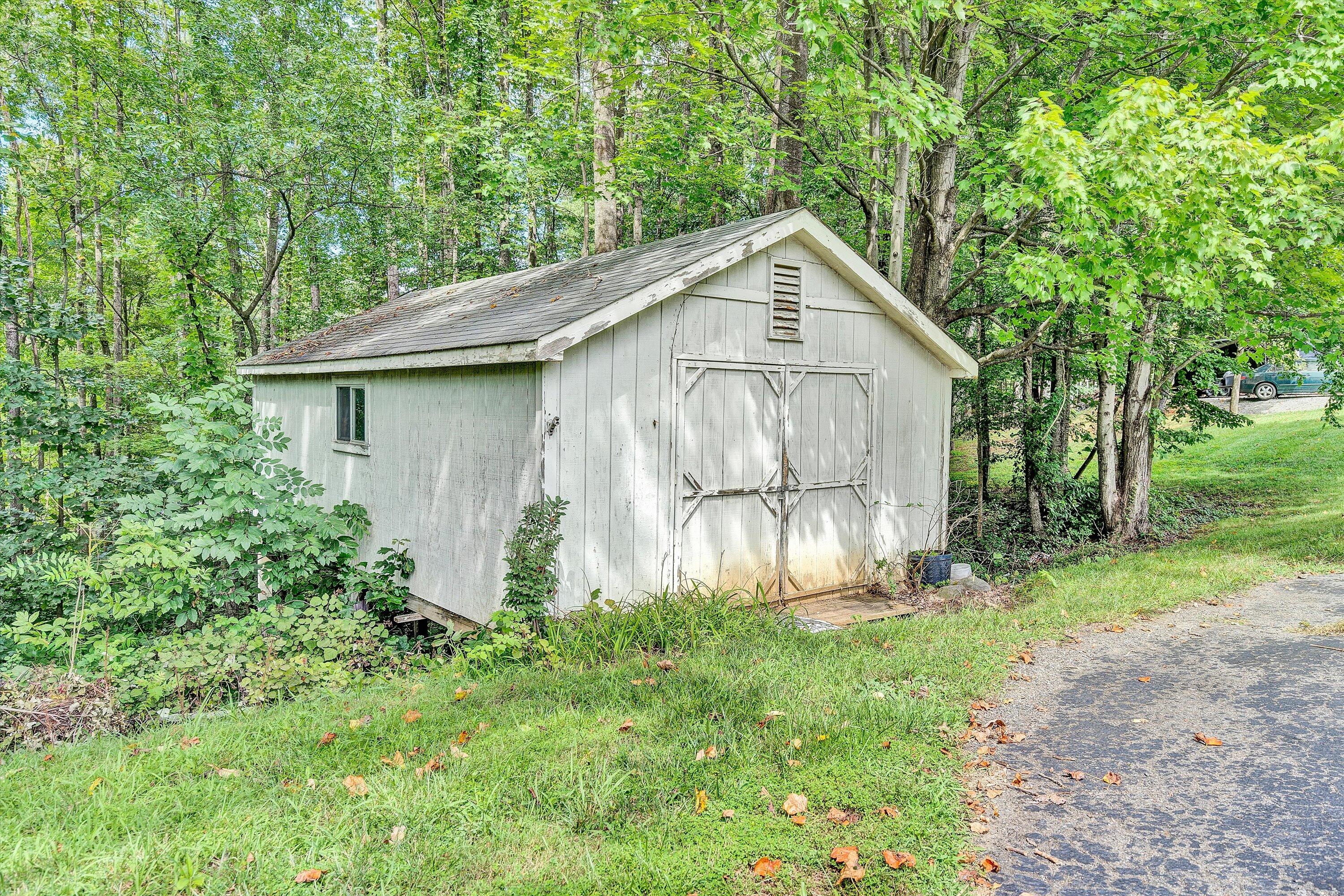 164 Deer Track Cloverdale, VA 24077 - Photo 25 of 28 a view of backyard of house with green space