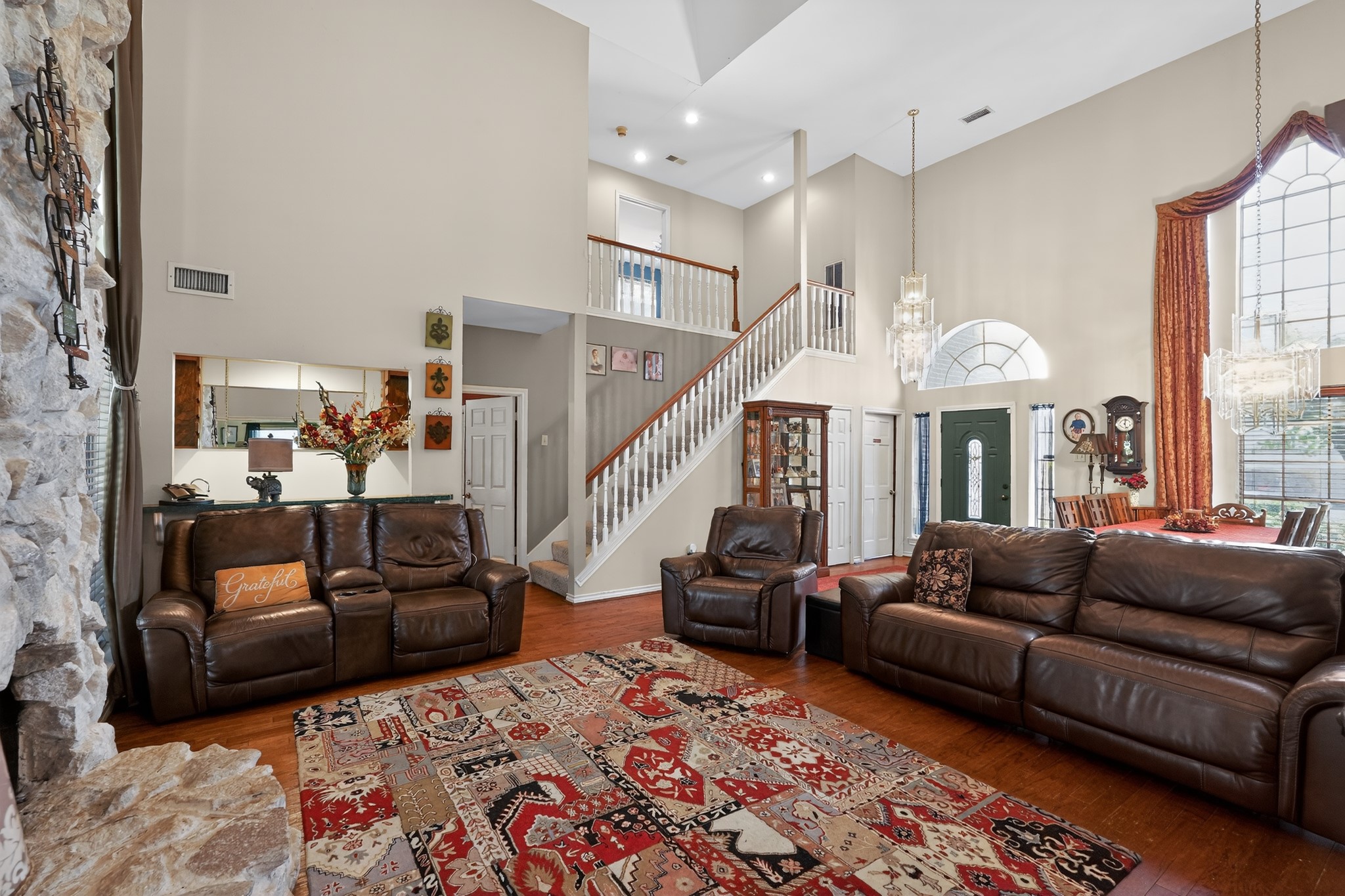 19027 Relay Road Humble, TX 77346 - Photo 5 of 29 Living room view from kitchen entrance